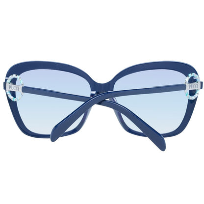 Emilio Pucci Blaue Damen-Sonnenbrille