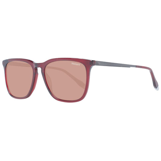 Hackett Sonnenbrille aus rotem Metall und Kunststoff