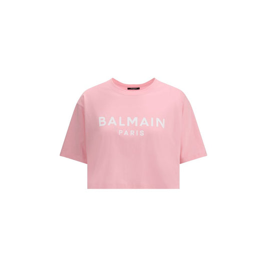 T-Shirt mit Balmain-Logo