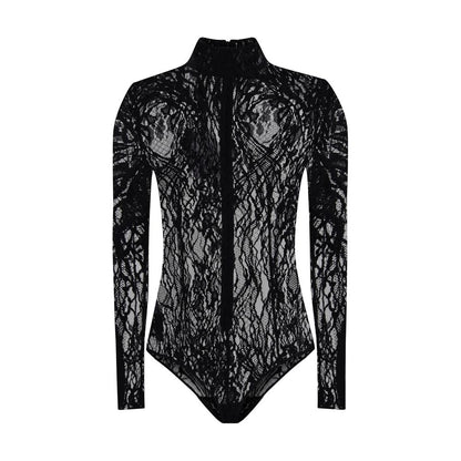 Schwarzes Baumwoll-Top von Balmain