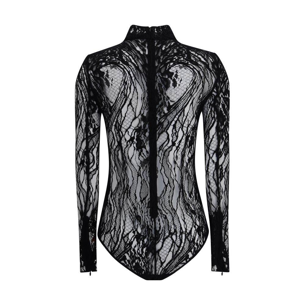 Schwarzes Baumwoll-Top von Balmain