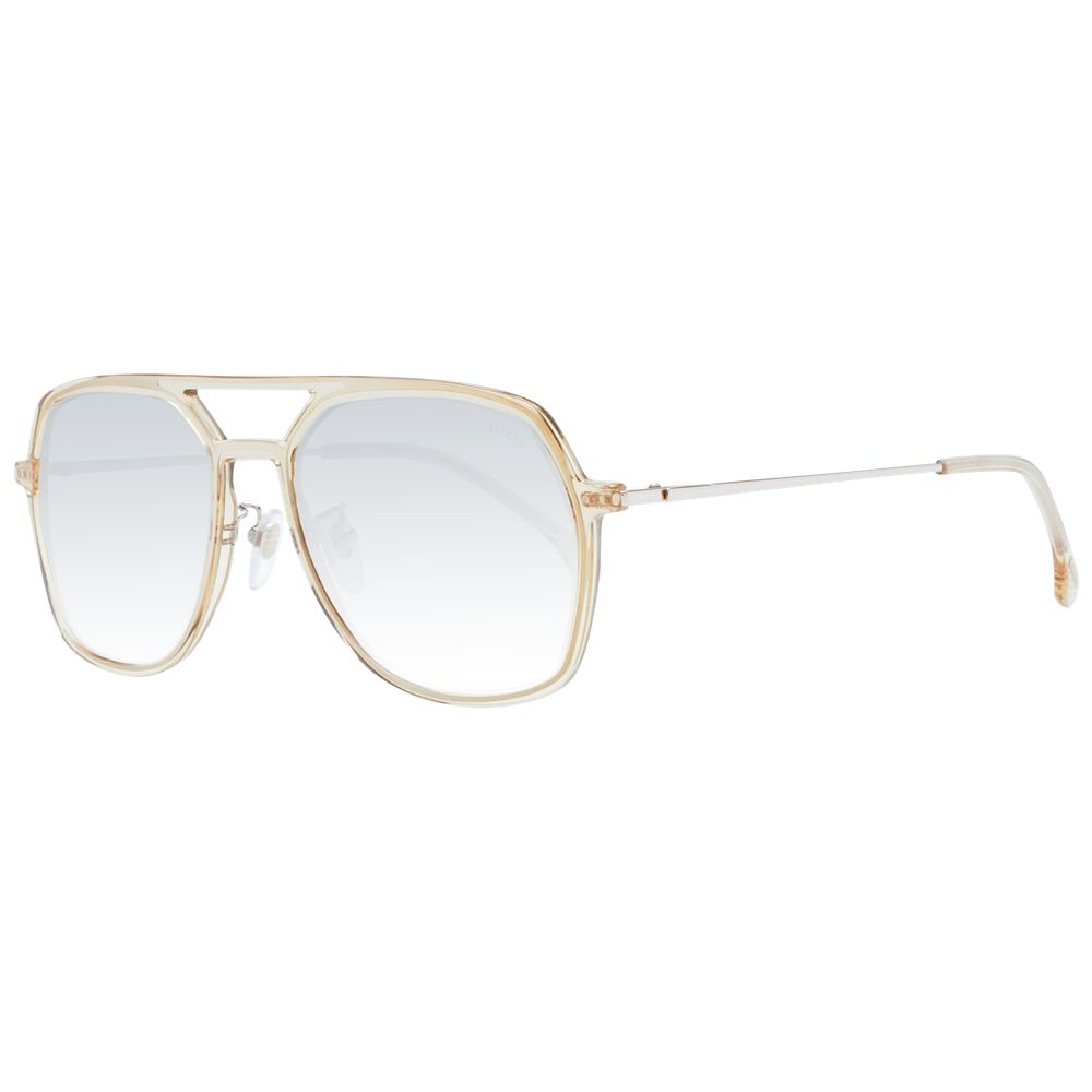 Lozza Beigefarbene Sonnenbrille aus Acetat und Kunststoff