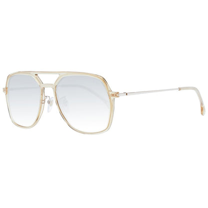 Lozza Beigefarbene Sonnenbrille aus Acetat und Kunststoff