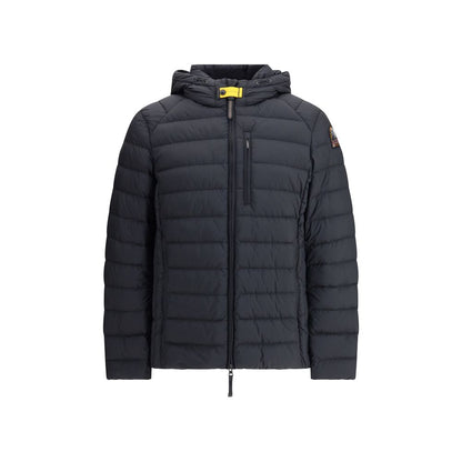Parajumpers Schwarze, durchgehende Jacke aus Polyamid