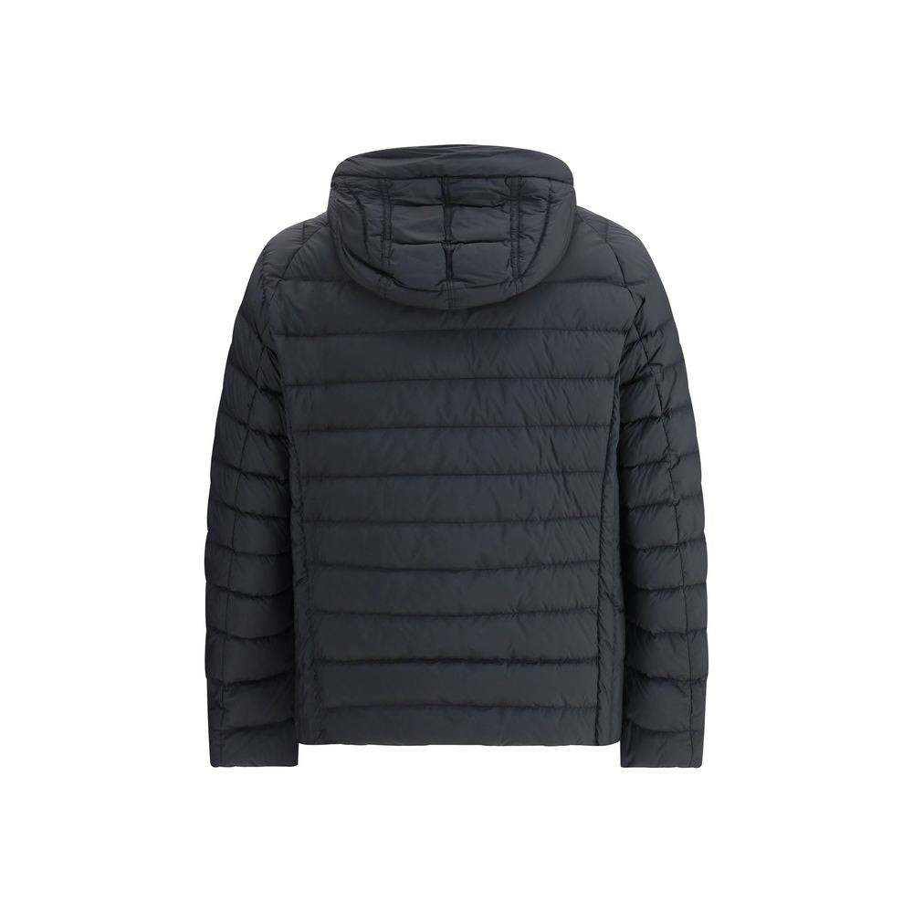 Parajumpers Schwarze, durchgehende Jacke aus Polyamid