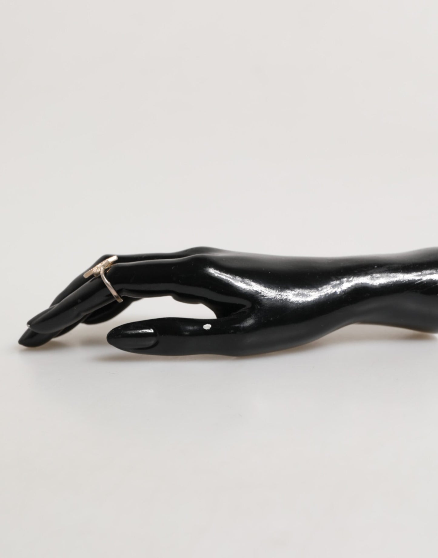 Nialaya Geometrischer Diamant-Schmuckring mit Pavé-Zirkonkristallen