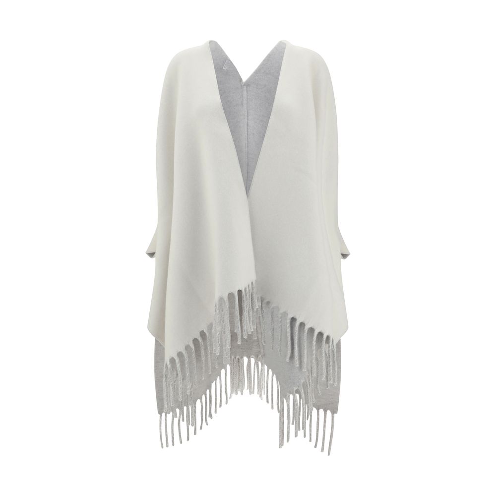Brunello Cucinelli Poncho aus Kaschmir und Wolle