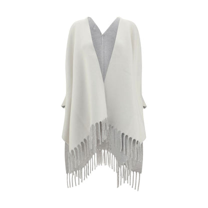 Brunello Cucinelli Poncho aus Kaschmir und Wolle