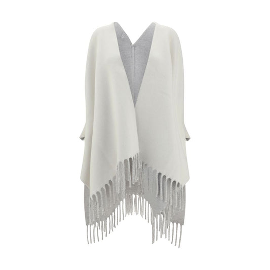 Brunello Cucinelli Poncho aus Kaschmir und Wolle