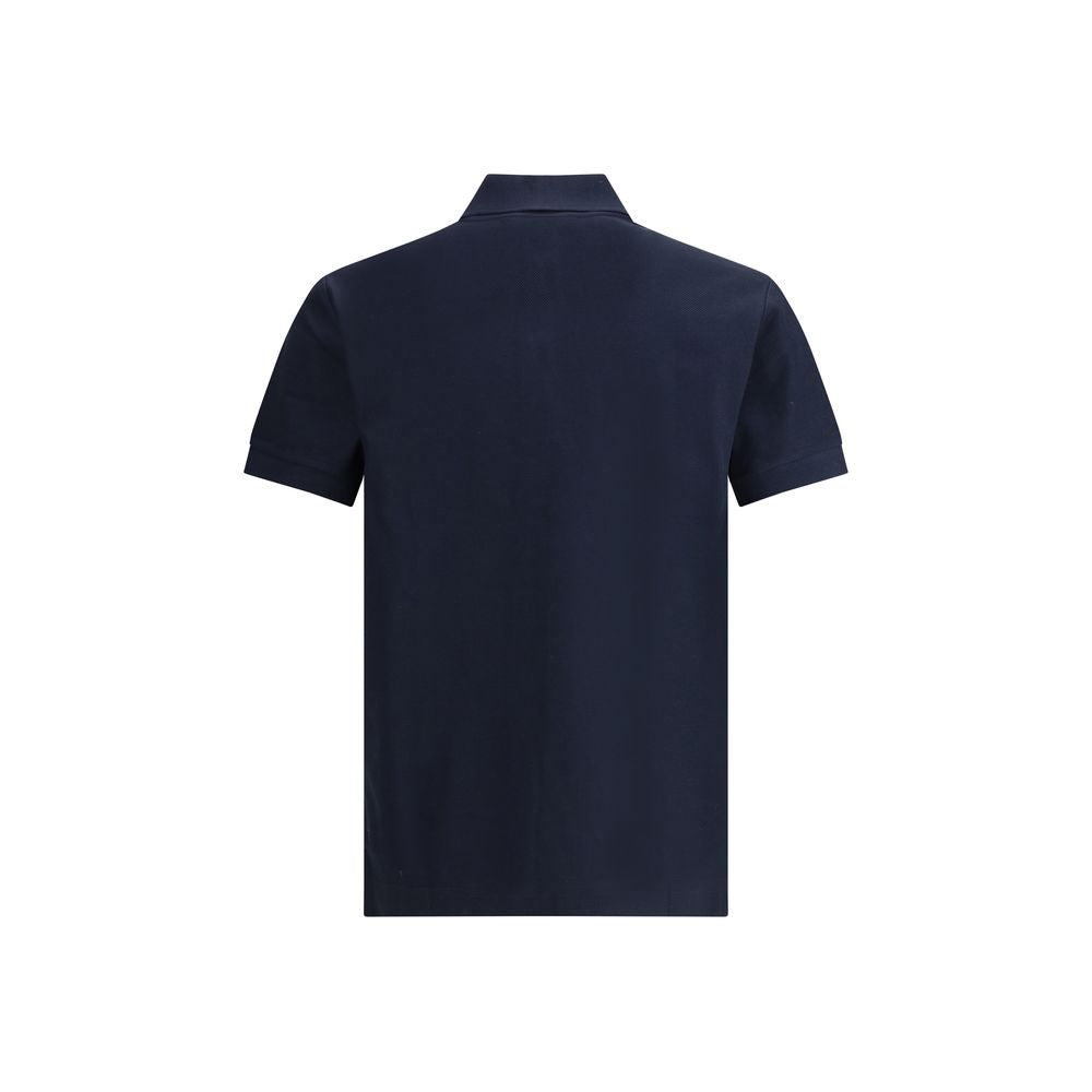 Burberry Poloshirt aus Baumwolle in Blau