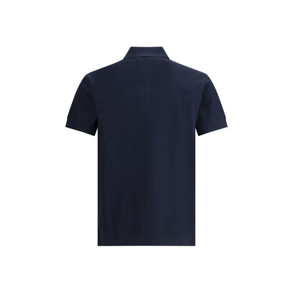 Burberry Poloshirt aus Baumwolle in Blau