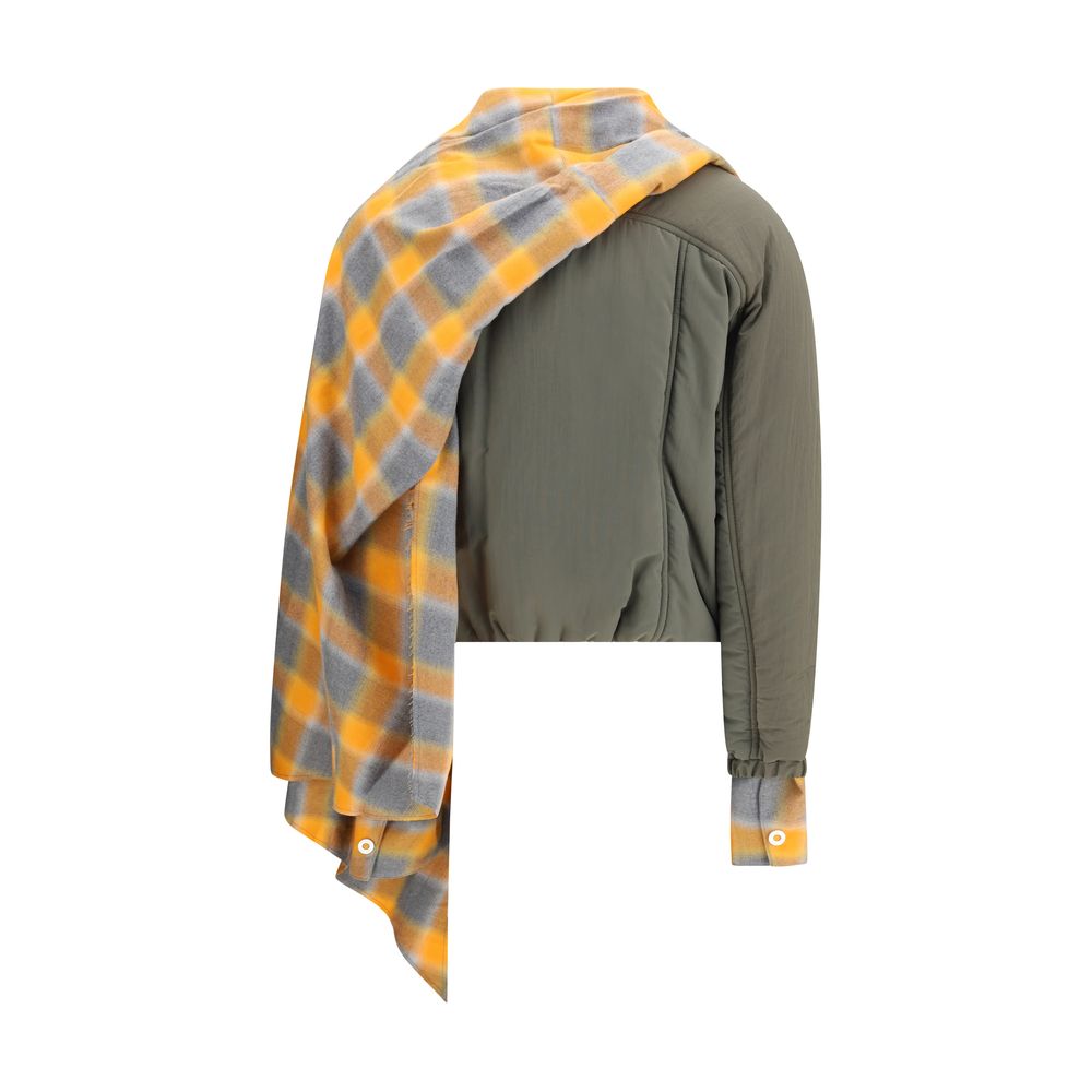 MARBELL Pufferjacke mit Maxi-Schal