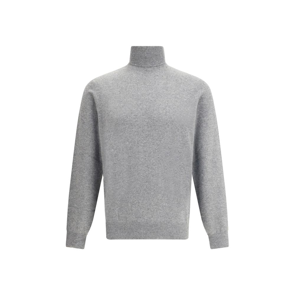 Brunello Cucinelli Grauer Kaschmir-Pullover aus Kaschmir