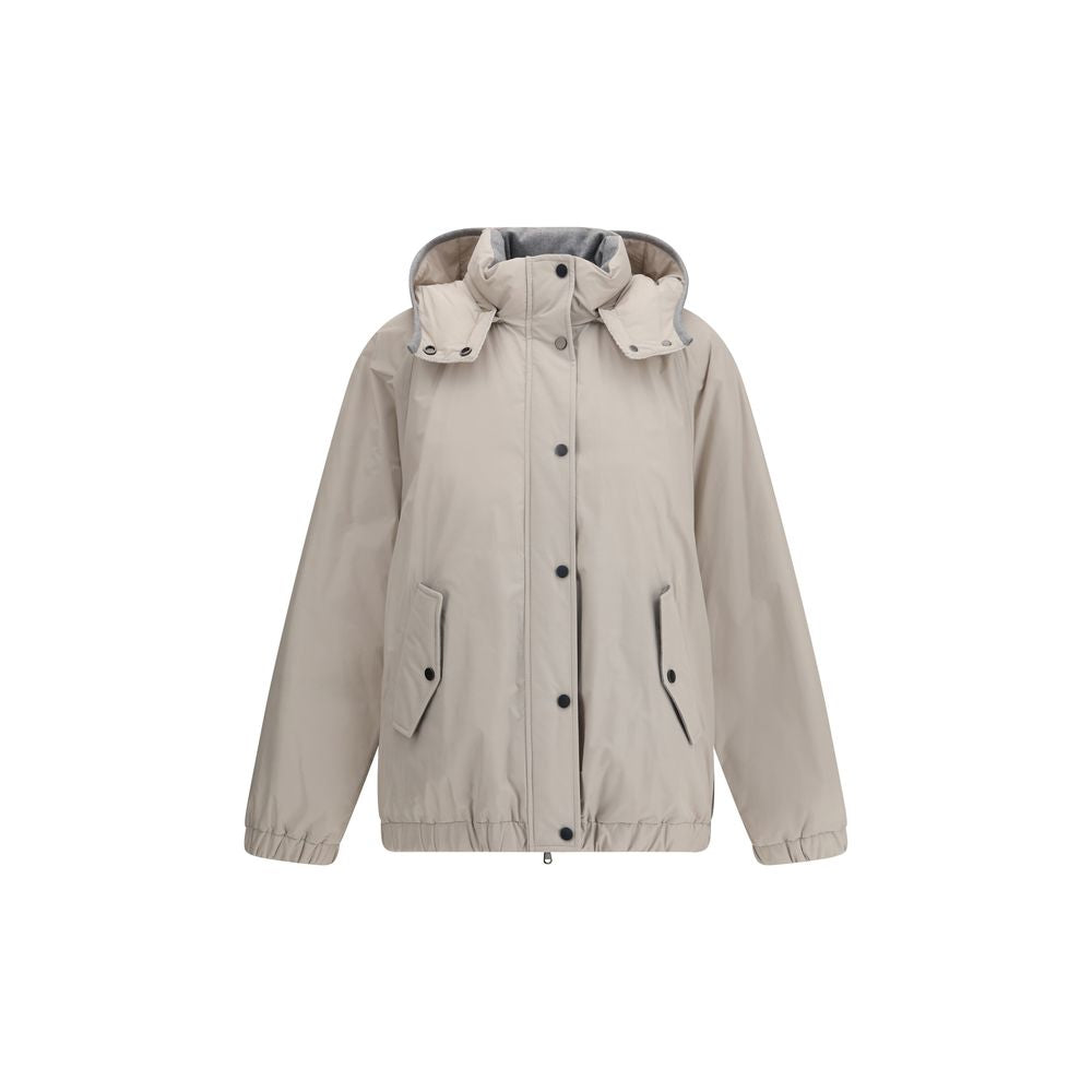 Brunello Cucinelli Wattierte Daunenjacke