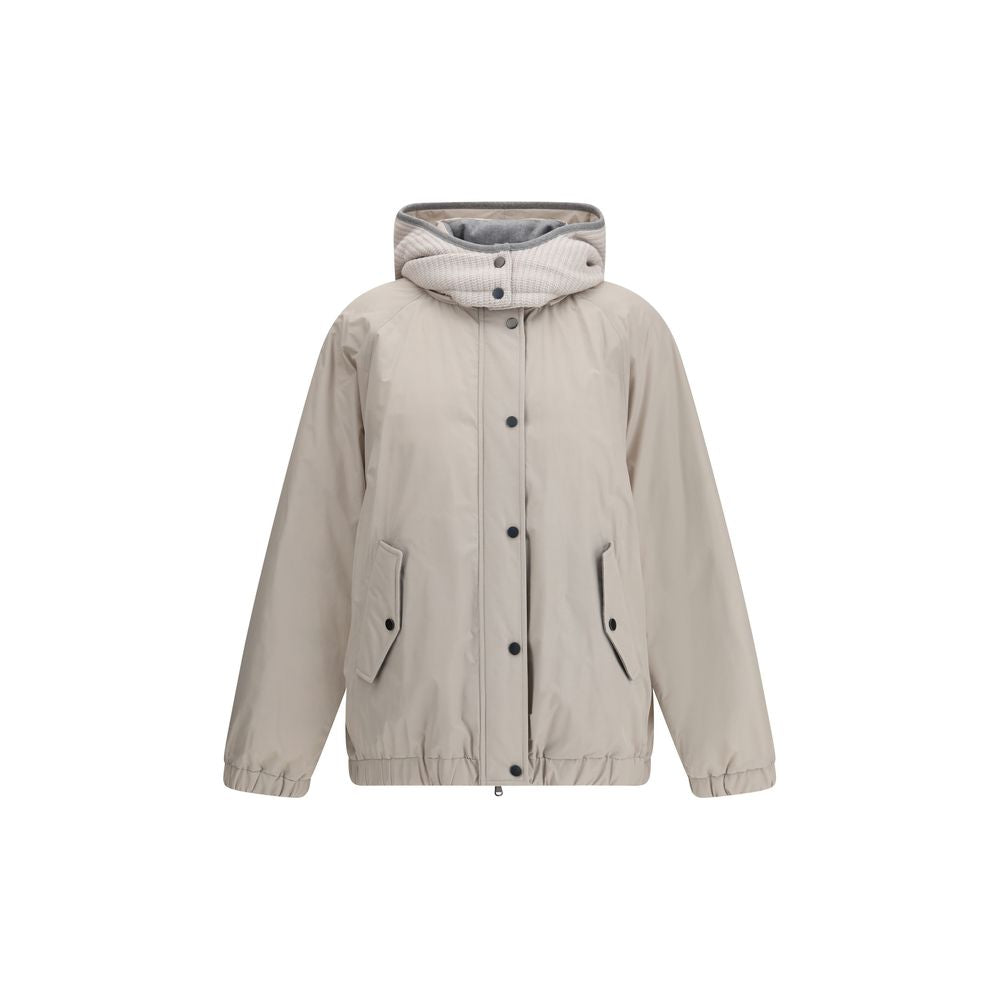 Brunello Cucinelli Wattierte Daunenjacke