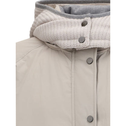 Brunello Cucinelli Wattierte Daunenjacke