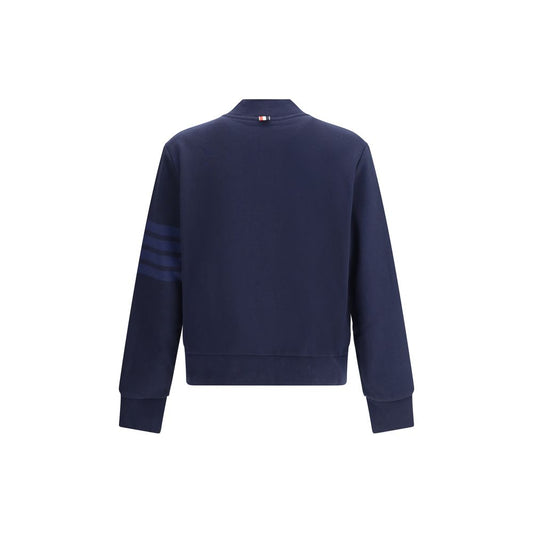 Thom Browne Blaues Baumwoll-Sweatshirt