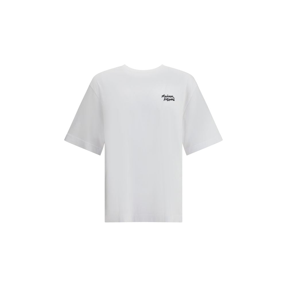 Maison Kitsuné – T-Shirt mit Kontrastlogo