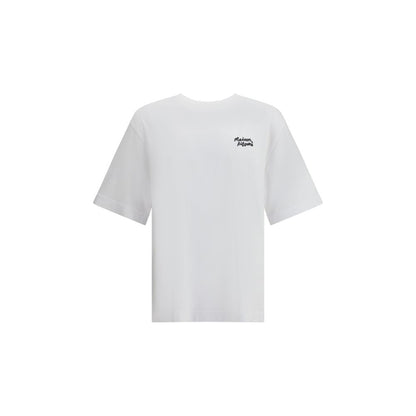 Maison Kitsuné – T-Shirt mit Kontrastlogo