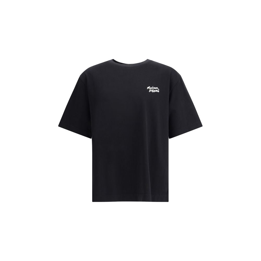 Maison Kitsuné – T-Shirt mit Kontrastlogo