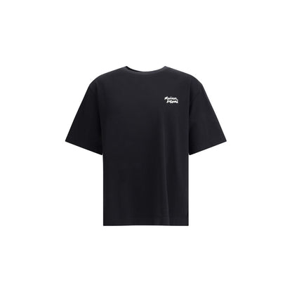 Maison Kitsuné – T-Shirt mit Kontrastlogo