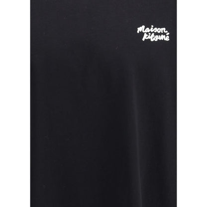 Maison Kitsuné – T-Shirt mit Kontrastlogo