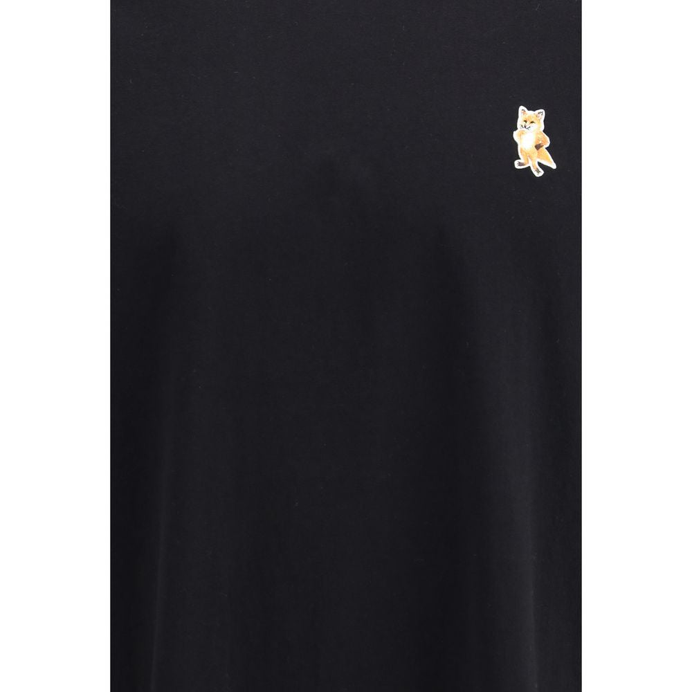 Maison Kitsuné – T-Shirt mit stehendem Fuchs