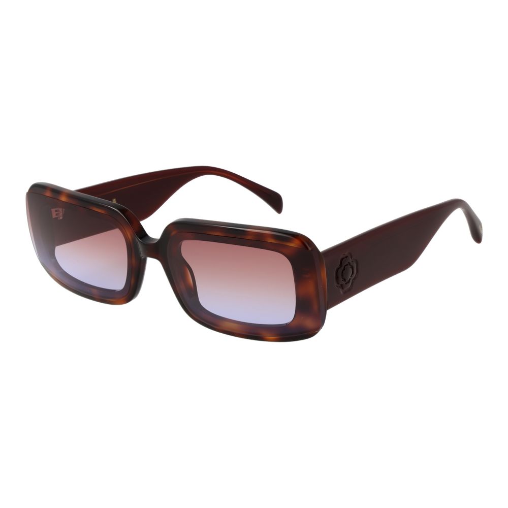 Maje Braune Acetat-Sonnenbrille