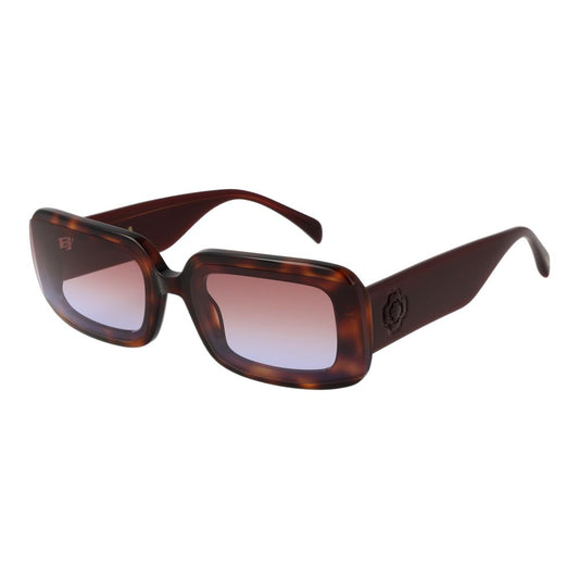 Maje Braune Acetat-Sonnenbrille