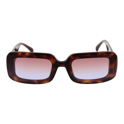 Maje Braune Acetat-Sonnenbrille