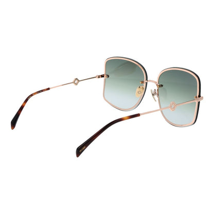 Maje Rose Gold Metal Sunglasses