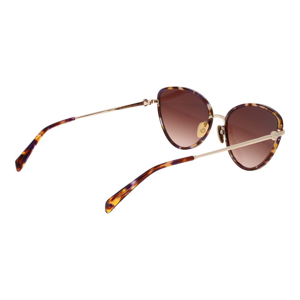 Maje Braune Acetat-Sonnenbrille