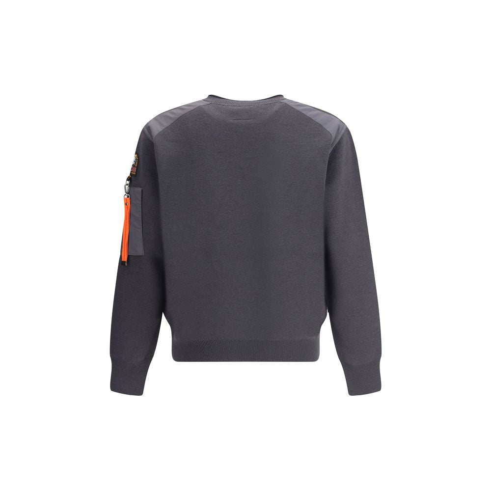 Parajumpers Graues Baumwoll-Sweatshirt