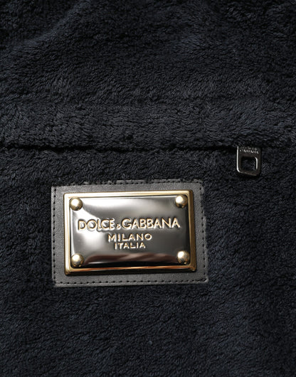 Dolce &amp; Gabbana Schwarze Jogginghose aus Baumwolle mit Logo für Herren
