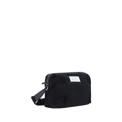 Schwarze Nylon-Schultertasche von Margiela