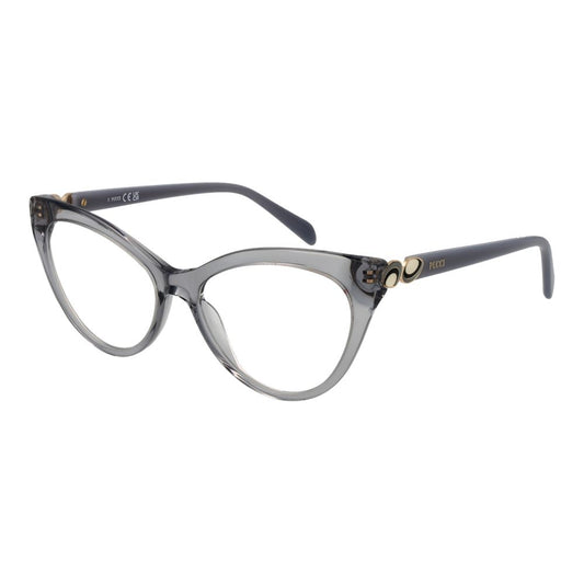 Emilio Pucci Graue Damen-Brillenfassung