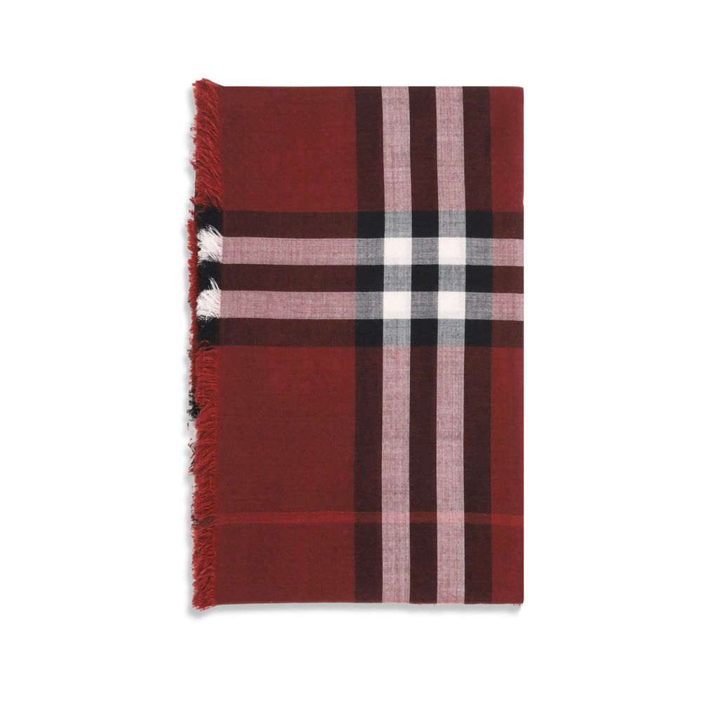 Burberry roter Wollschal