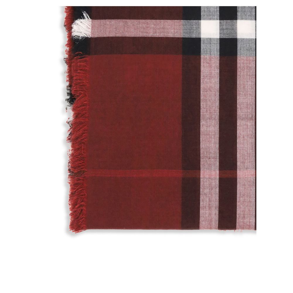 Burberry roter Wollschal
