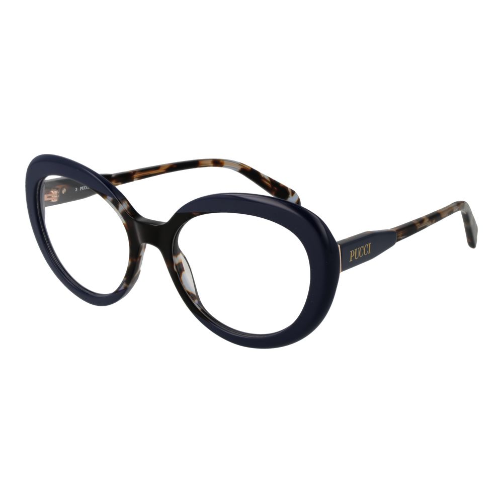 Emilio Pucci Blaue Damen-Brillenfassung