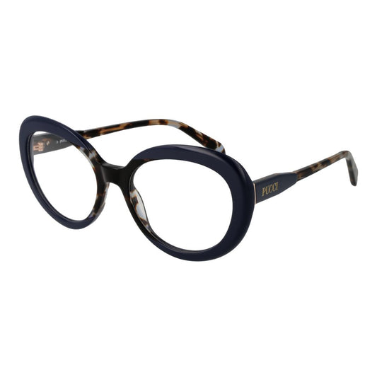 Emilio Pucci Blaue Damen-Brillenfassung