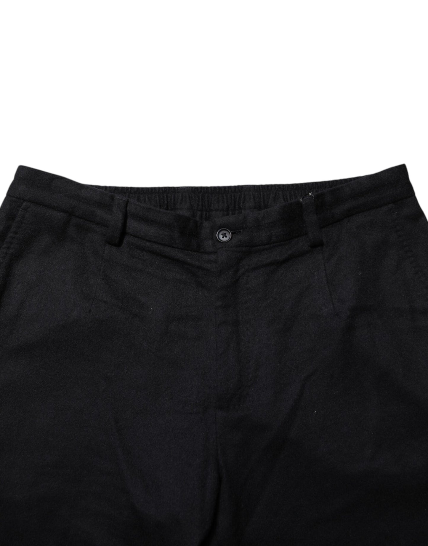 Dolce &amp; Gabbana Schwarze Kaschmirhose für formelle Anlässe