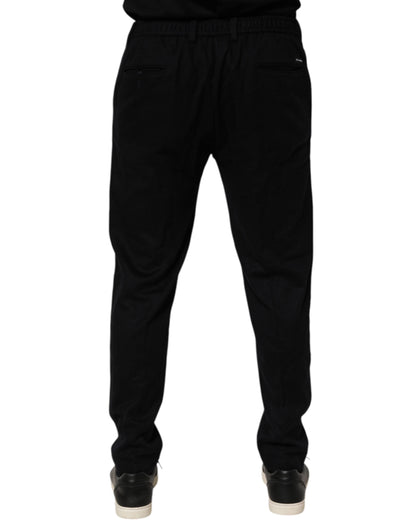 Dolce &amp; Gabbana – Schwarze formelle Kaschmirhose
