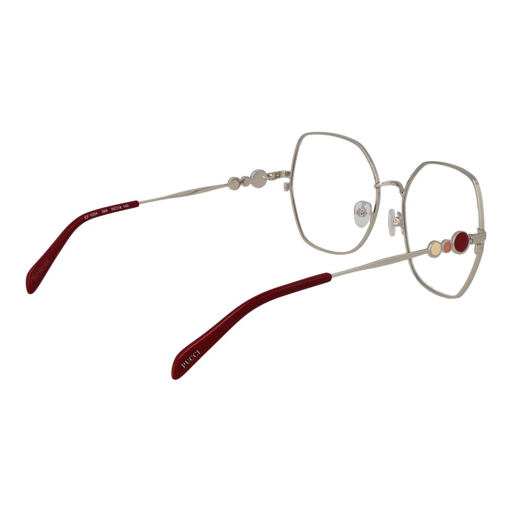 Emilio Pucci Rote Damen-Brillenfassung