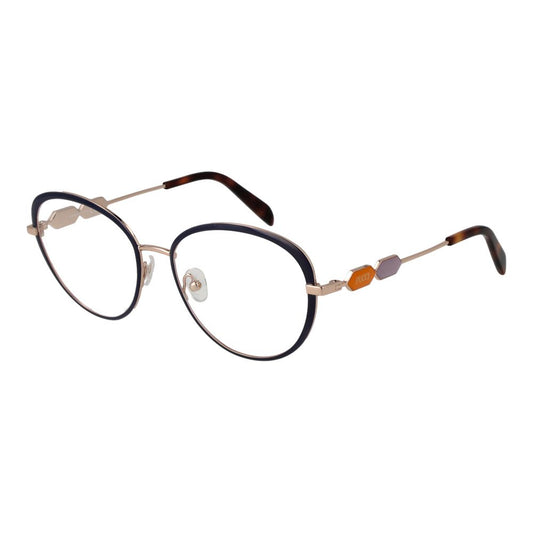 Emilio Pucci Blaue Damen-Brillenfassung