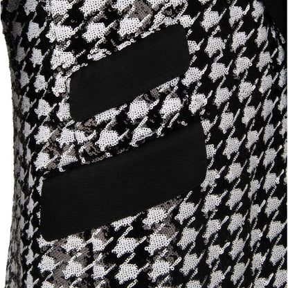 Dolce &amp; Gabbana Schwarzer Polyesterblazer