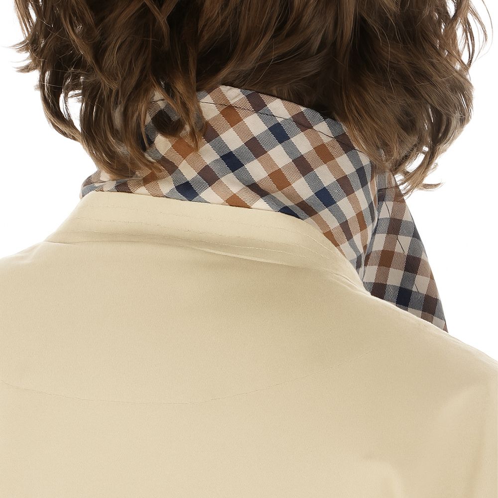 Aquascutum Beige Baumwoll-Herrenjacke