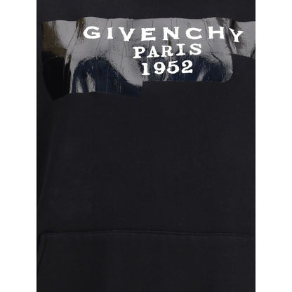 Givenchy Schwarzes Baumwoll-Sweatshirt