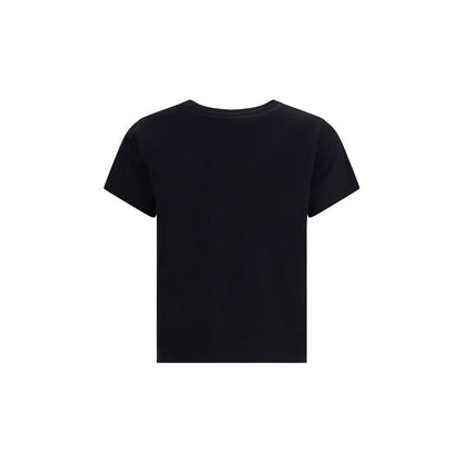 Givenchy Baumwoll-T-Shirt mit schwarzem Givenchy-Tape-Print