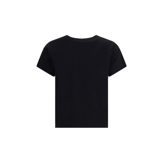 Givenchy Baumwoll-T-Shirt mit schwarzem Givenchy-Tape-Print