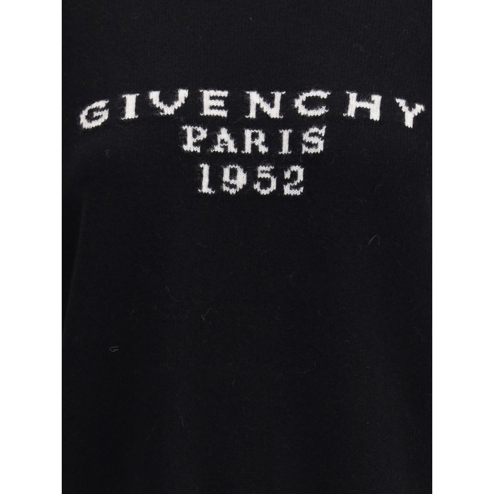 Givenchy Schwarzes Woll-Sweatshirt